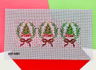 Christmas Trees Pillow Canvas - KC Needlepoint