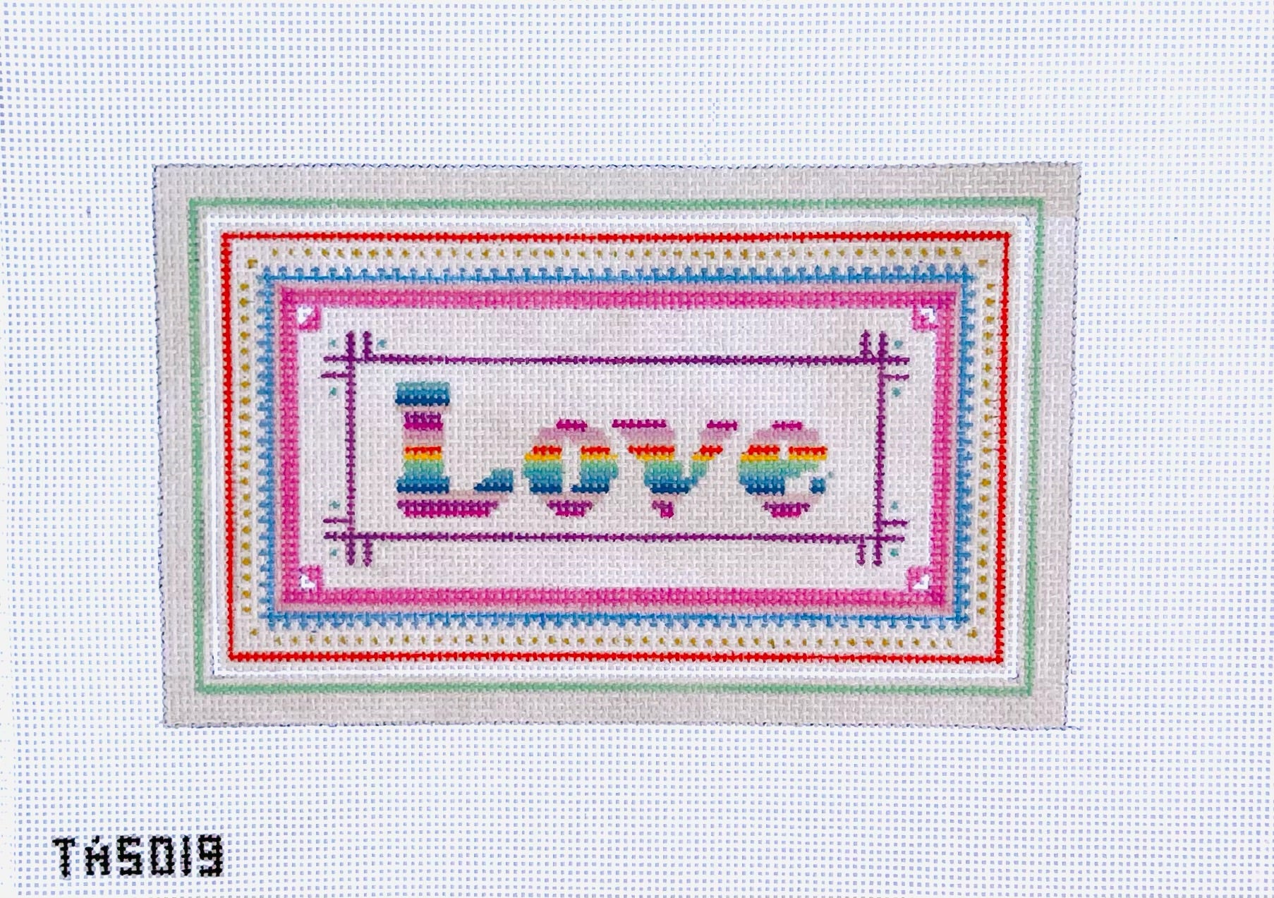 Love Canvas - KC Needlepoint