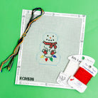 Snowman with Lights Kit - KC Needlepoint