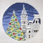 Philadelphia City Hall Canvas - KC Needlepoint