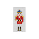 Red King Nutcracker Canvas - KC Needlepoint