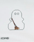 Broom Ghost Canvas - KC Needlepoint