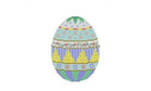 Spotted Bands Egg Canvas - KC Needlepoint