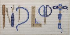 NDLPT Tools Blue Canvas - KC Needlepoint