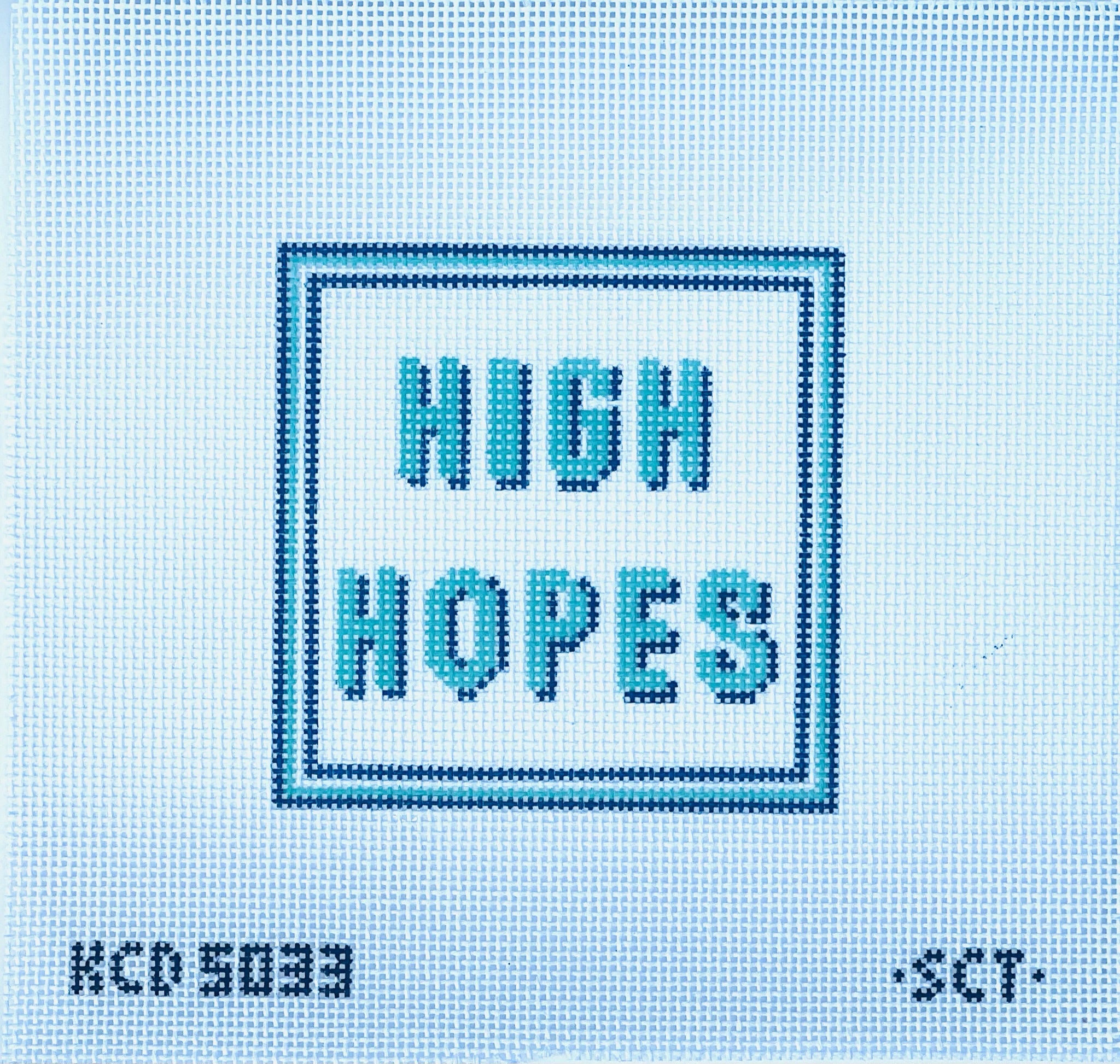 HIgh Hopes Canvas - KC Needlepoint