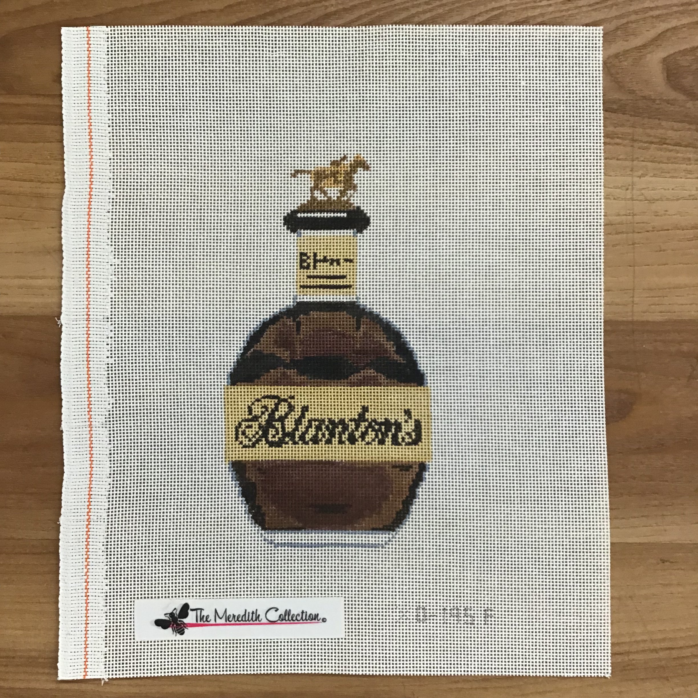 Blanton's Bourbon Canvas - KC Needlepoint