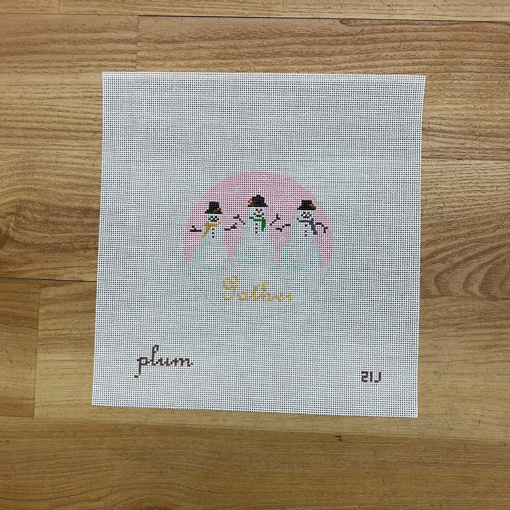 Gather Round Canvas - KC Needlepoint