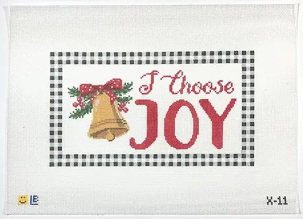 I Choose Joy Canvas - KC Needlepoint