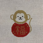 Year of the Monkey Canvas - KC Needlepoint