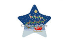 Sleigh and 8 Reindeer Star Canvas - KC Needlepoint