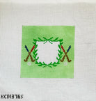 Field Hockey Crest Canvas - KC Needlepoint