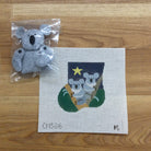 Koalas with Koala Mini Sock Canvas - KC Needlepoint