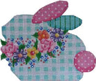 Botanical Bunny Canvas - KC Needlepoint