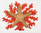 Starfish Pillow Canvas - KC Needlepoint