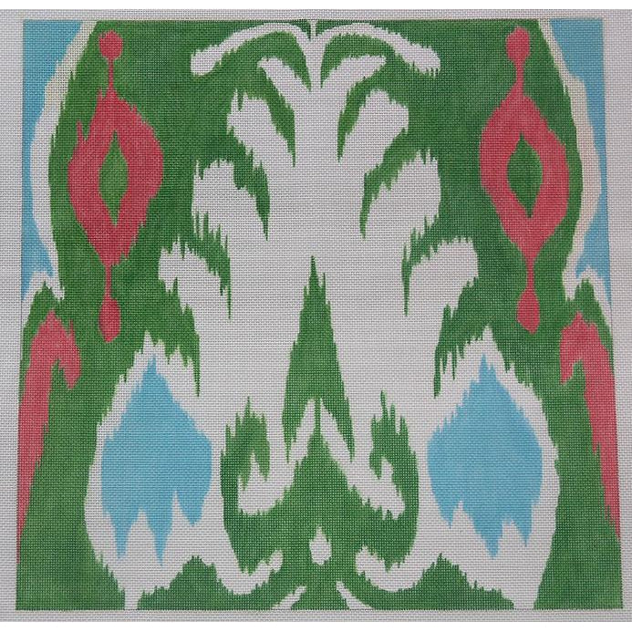 Ikat Needlepoint Canvas - KC Needlepoint