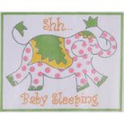 Shh.. Baby Sleeping Canvas - KC Needlepoint