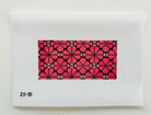 Pink Poppy Pattern Canvas - KC Needlepoint