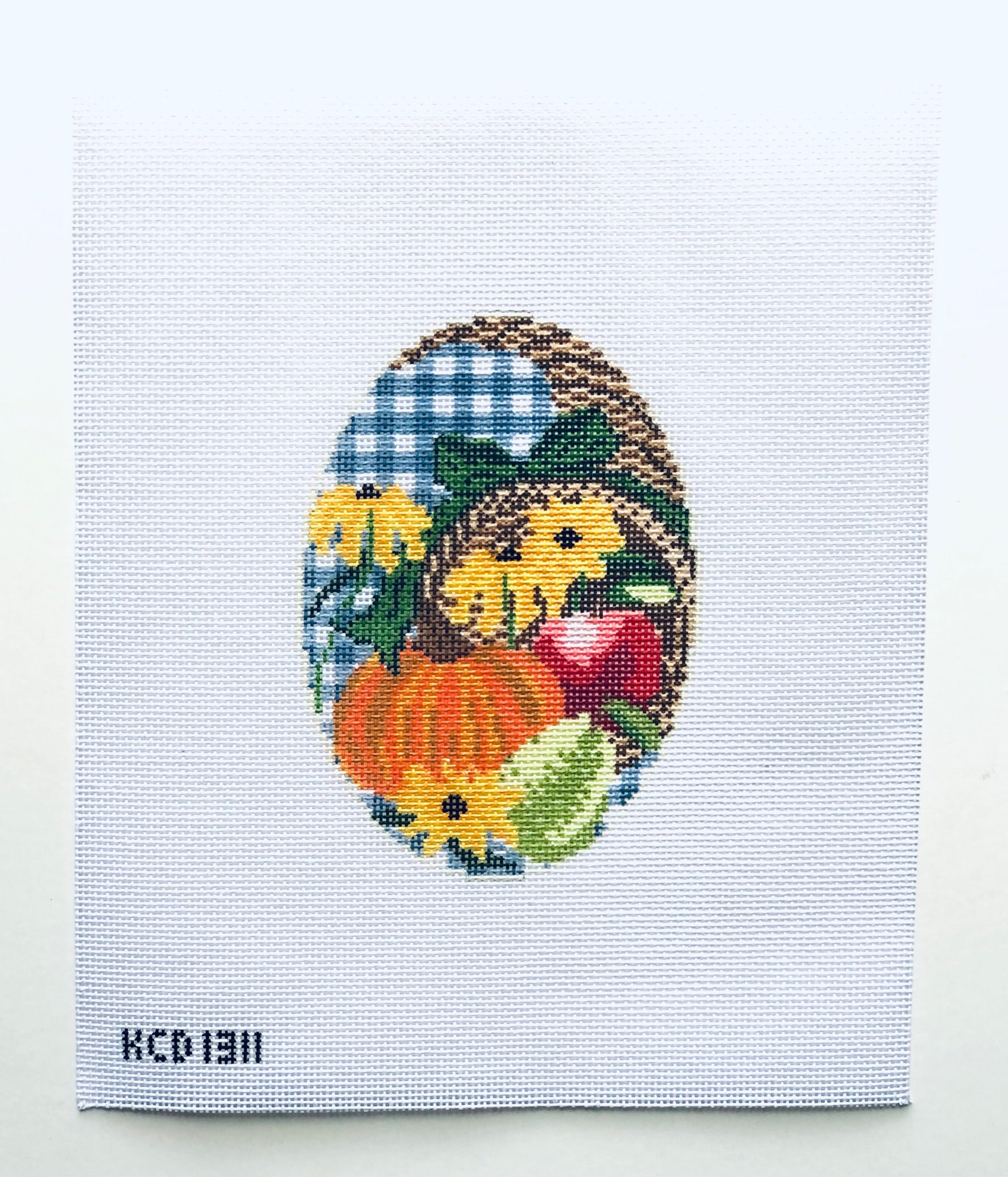 Autumn Cornucopia Canvas - KC Needlepoint