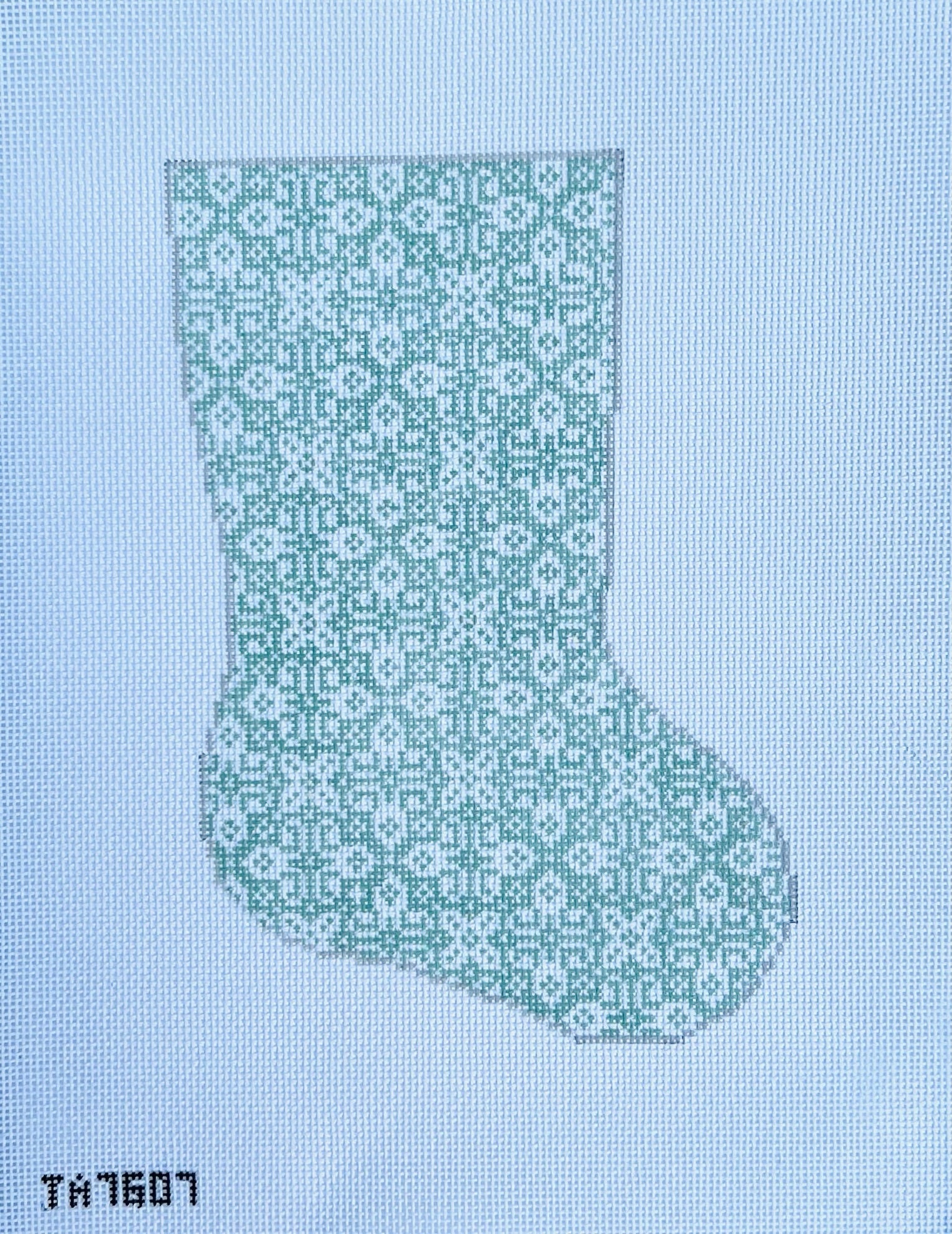 Southwestern Midsize Stocking Canvas - KC Needlepoint