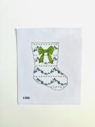 Garland Ornament Sized Stocking Canvas - KC Needlepoint