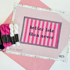 Better Late Than Never Kit - KC Needlepoint