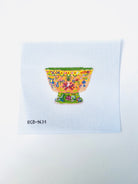 Haute Chinoiserie Bowl Canvas - KC Needlepoint