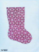 Southwestern Midsize Stocking Canvas - KC Needlepoint