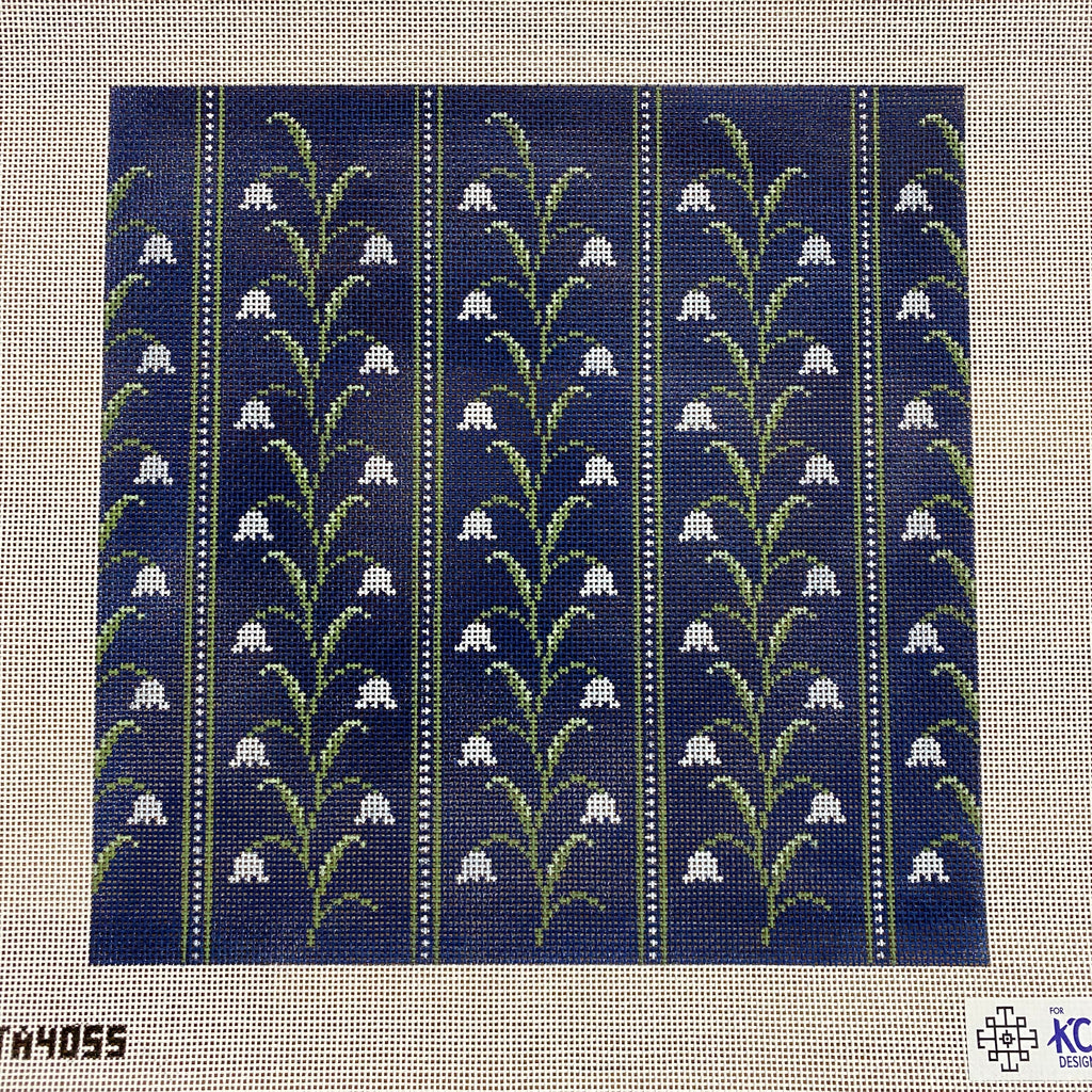 SALE! Blue Flower Passport Case Needlepoint Canvas – Jenny Henry Designs