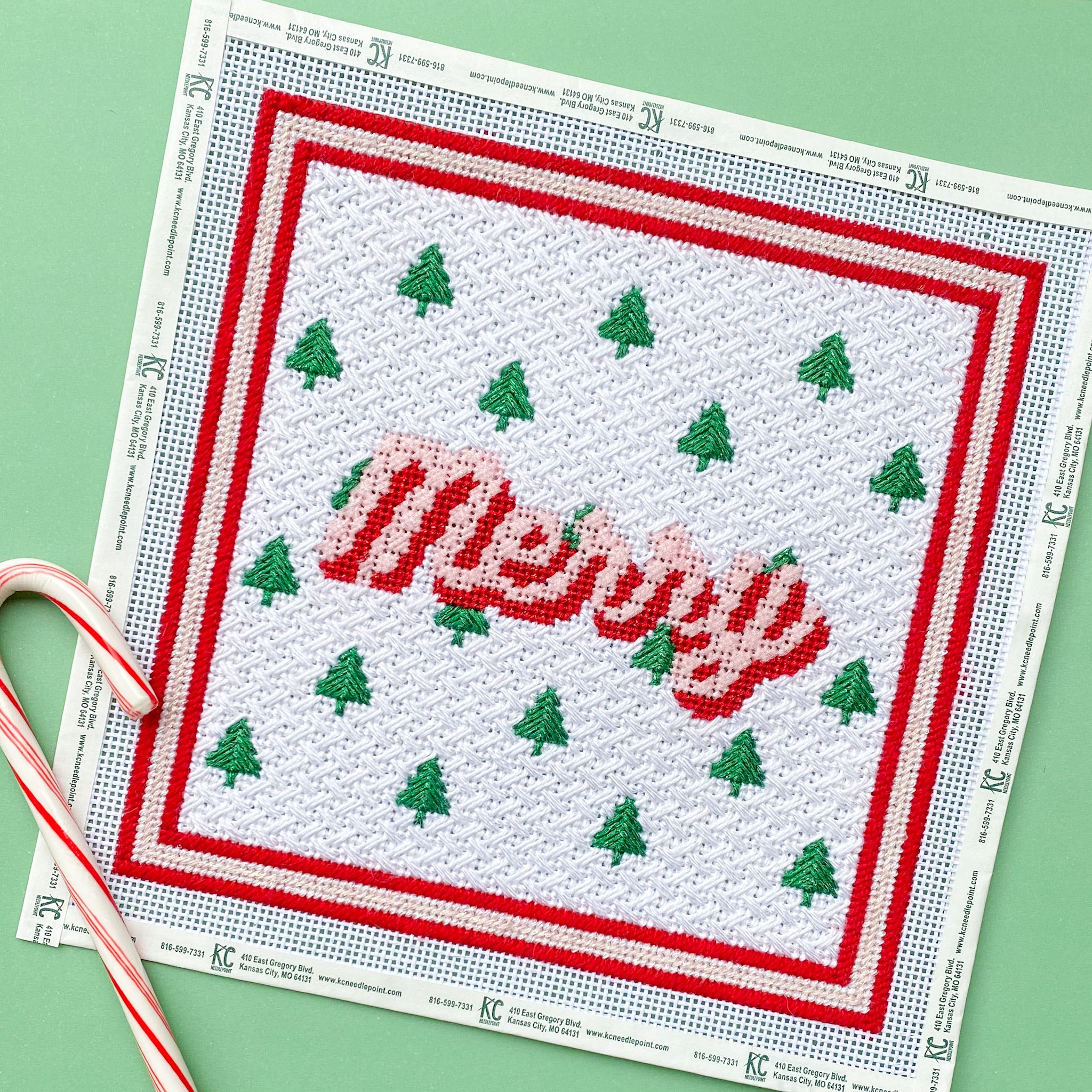 Merry Virtual Class - KC Needlepoint