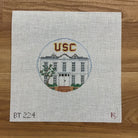 USC Round Canvas - KC Needlepoint