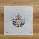 Biltmore Travel Round Canvas - KC Needlepoint