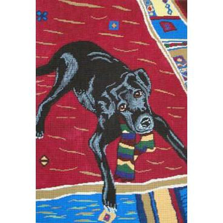 Black Lab, Maggie Canvas - KC Needlepoint