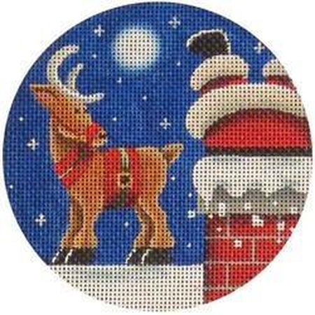 Upside Down Round - KC Needlepoint