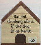 Drinking Dog Canvas - KC Needlepoint