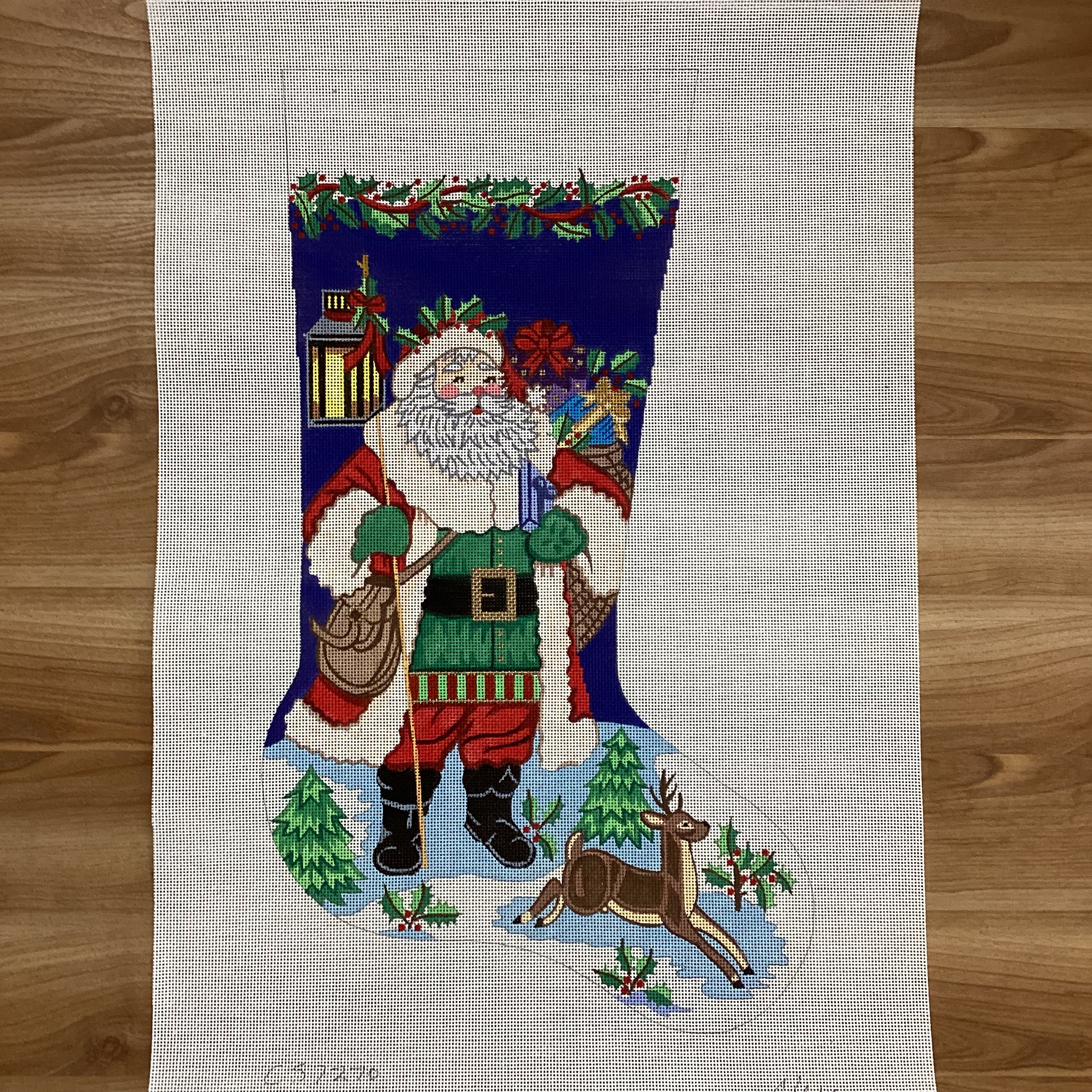 Alexa Christmas Stocking 7270 - KC Needlepoint