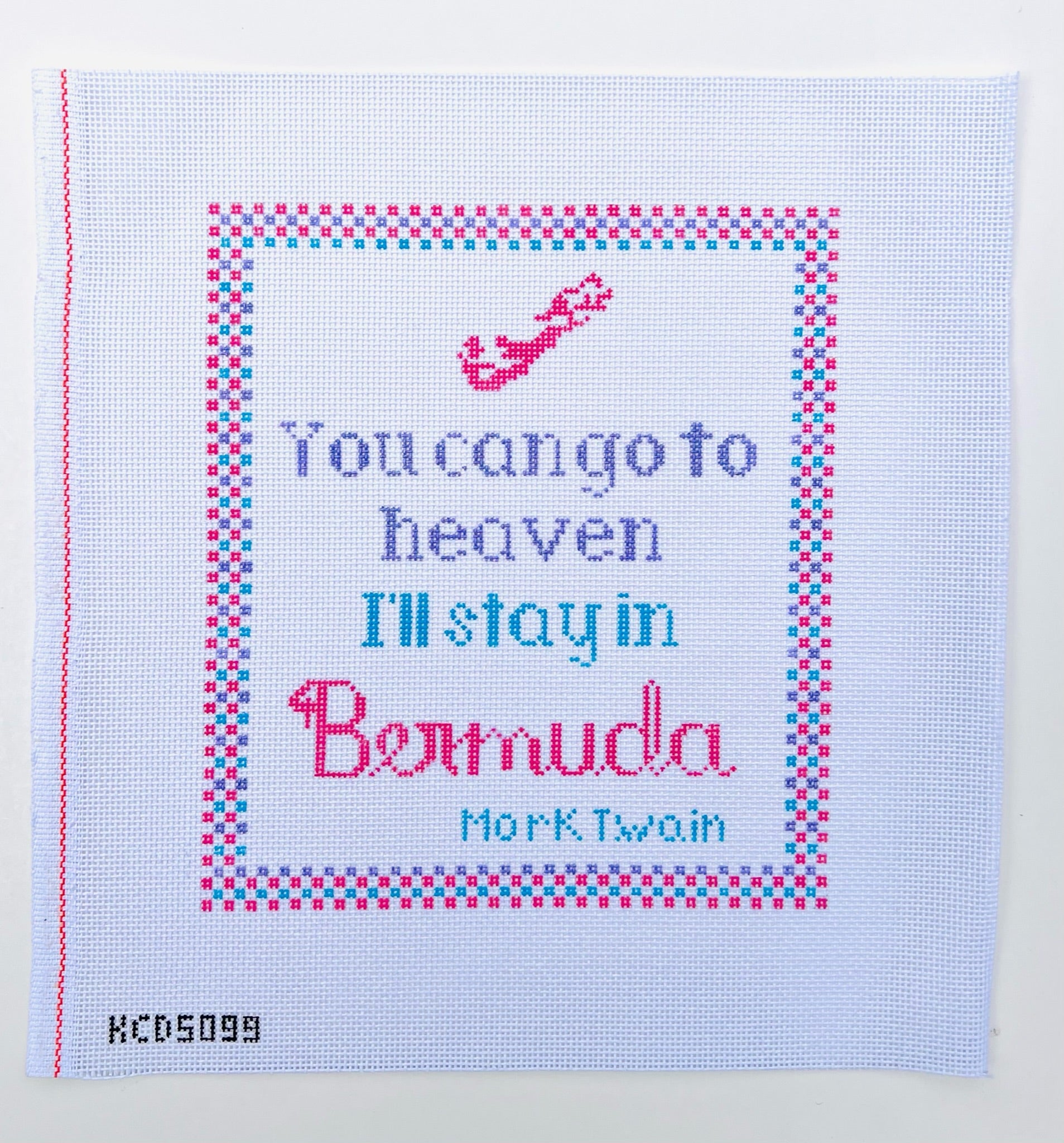 You Can Go To Heaven... Canvas - KC Needlepoint