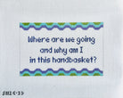 Where Are We Going... Canvas - KC Needlepoint