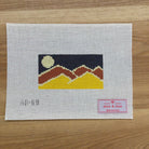 Mountain Lines Canvas - KC Needlepoint