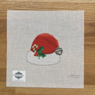 Classic Santa Hat with Bell Canvas - KC Needlepoint