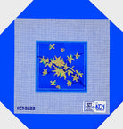 Forsythia Square Canvas - KC Needlepoint