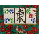 Cherry Blossom Mah jongg Canvas - KC Needlepoint