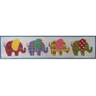 Patterned Elephants - KC Needlepoint