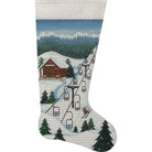 Ski Lodge Stocking Canvas - KC Needlepoint