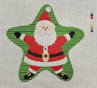 Star Santa Canvas - KC Needlepoint