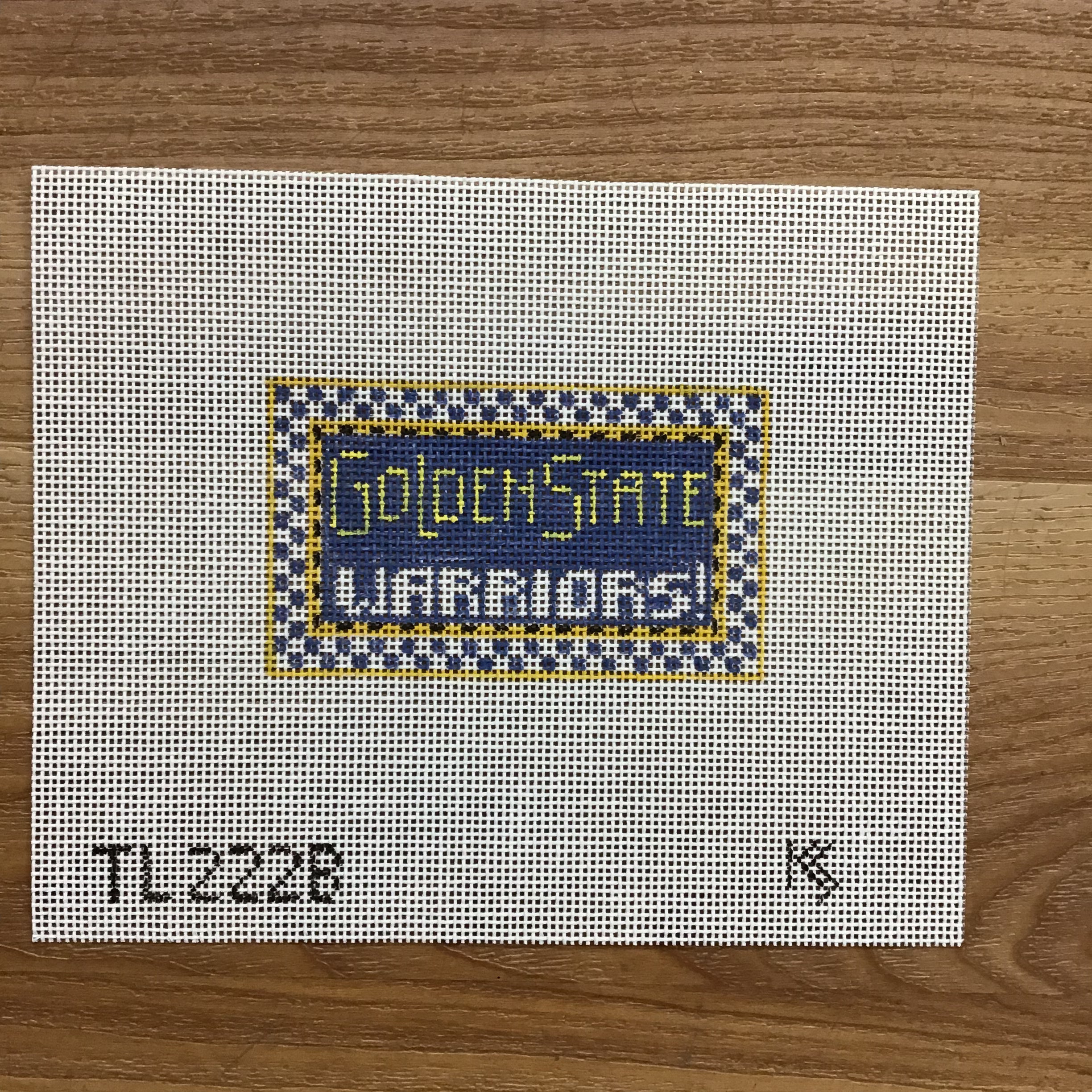 Golden State Warriors! Canvas - KC Needlepoint