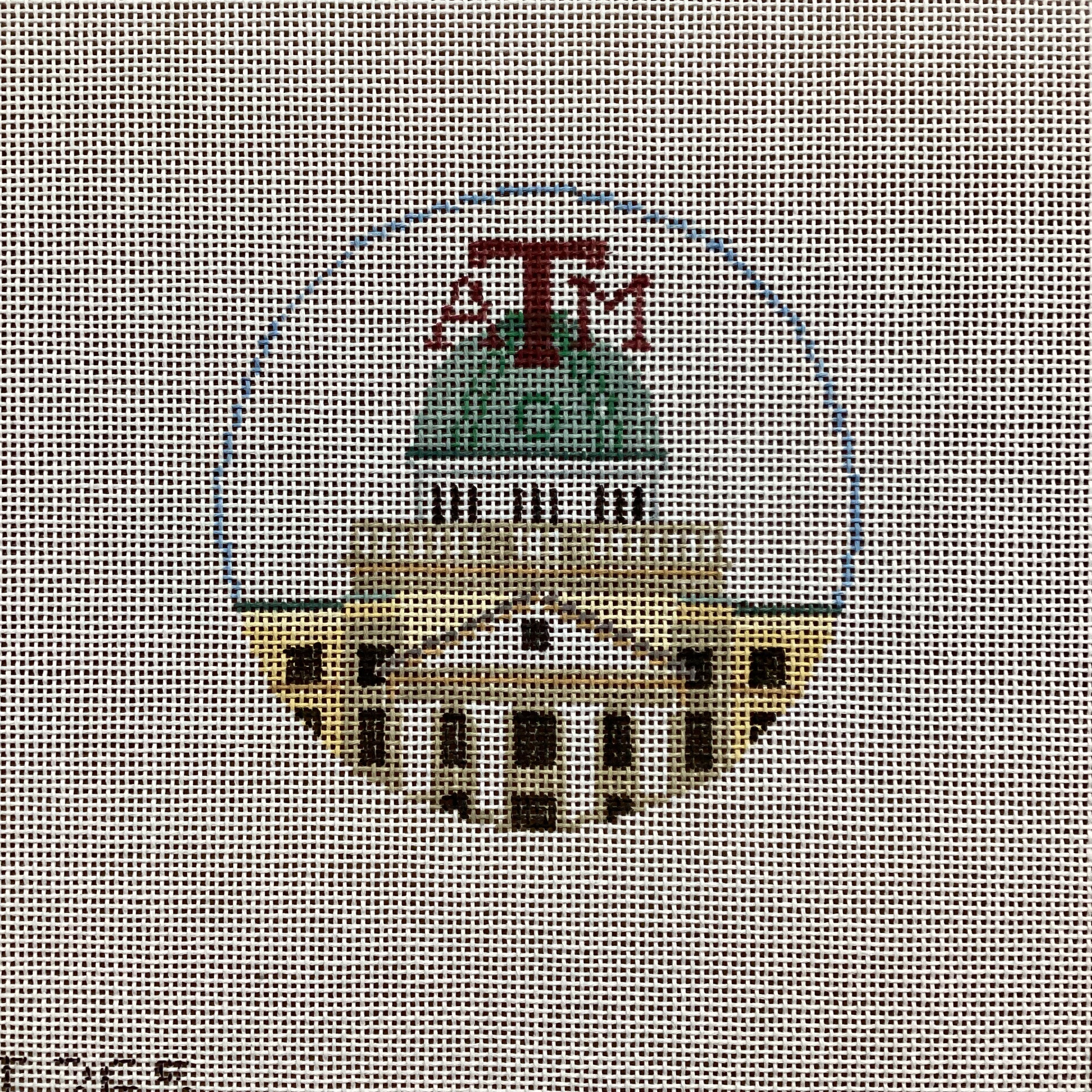 Texas A & M Canvas - KC Needlepoint