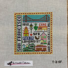 San Francisco Teenie Canvas - KC Needlepoint