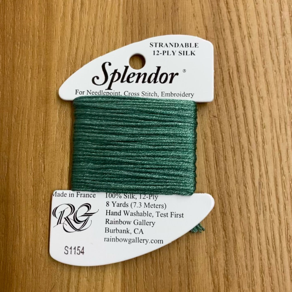 Splendor S1154 Lite Forest Green - KC Needlepoint