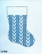 Blue Kelp Midsize Stocking Canvas - KC Needlepoint