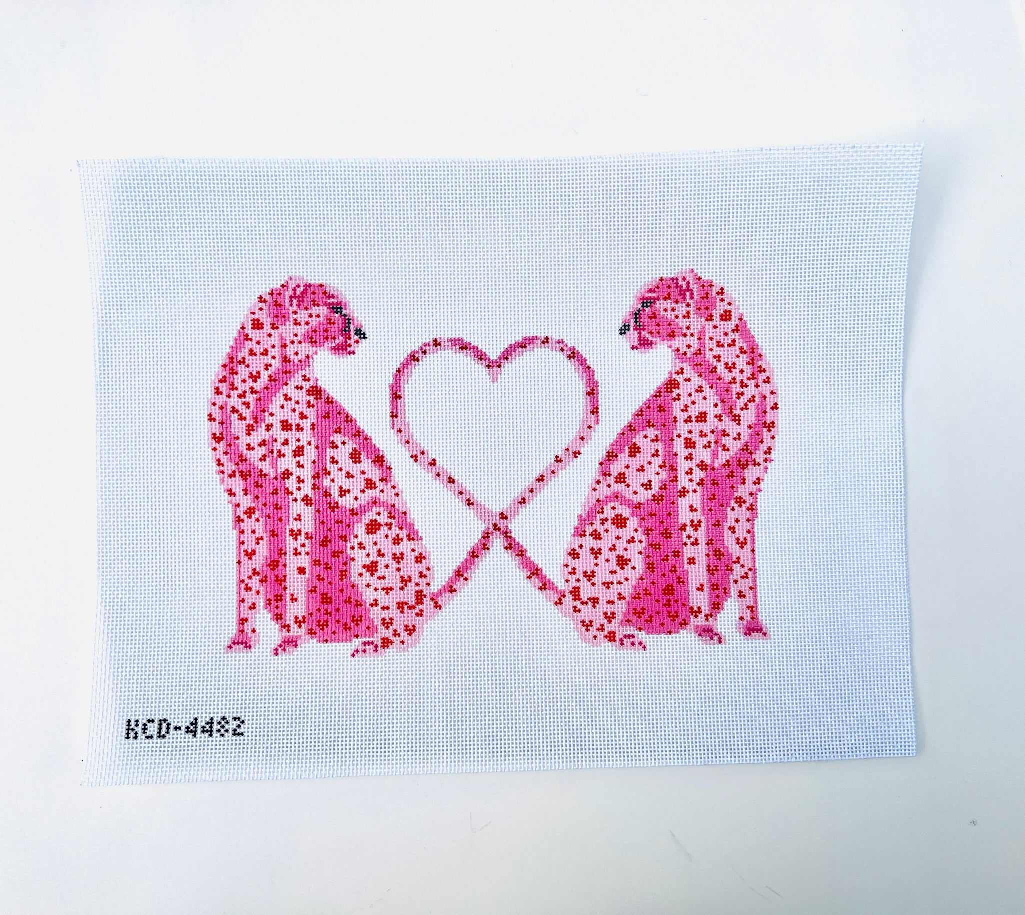 Lovin' Leopards Canvas - KC Needlepoint